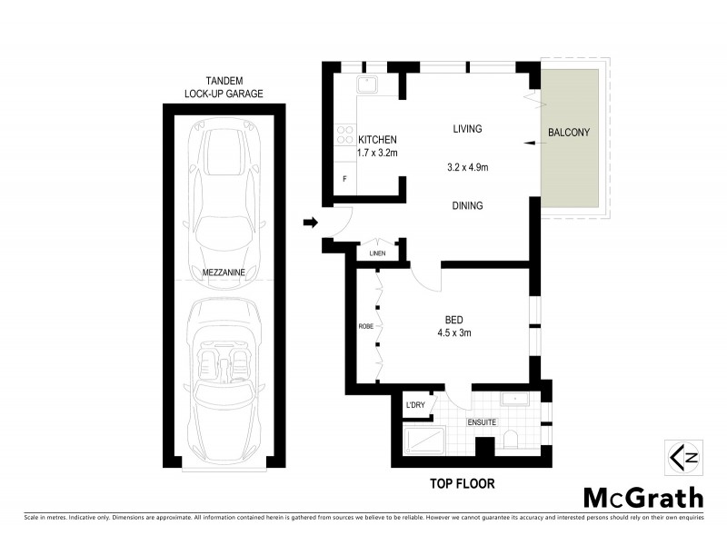 12/14 Kidman Street, Coogee NSW 2034 Floorplan