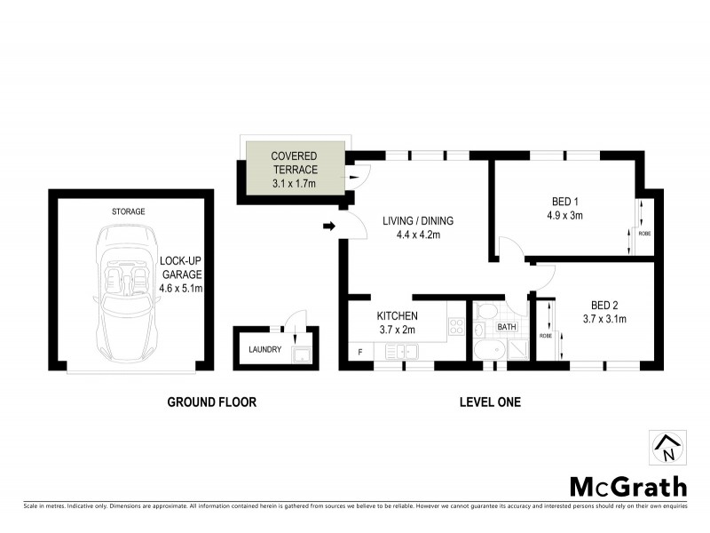 2/73 Arden Street, Coogee NSW 2034 Floorplan