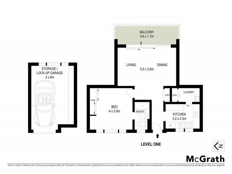 6/14 Wilga Street, Bondi Beach NSW 2026 Floorplan