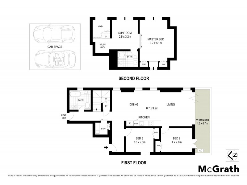 2/258 Bondi Road, Bondi NSW 2026 Floorplan