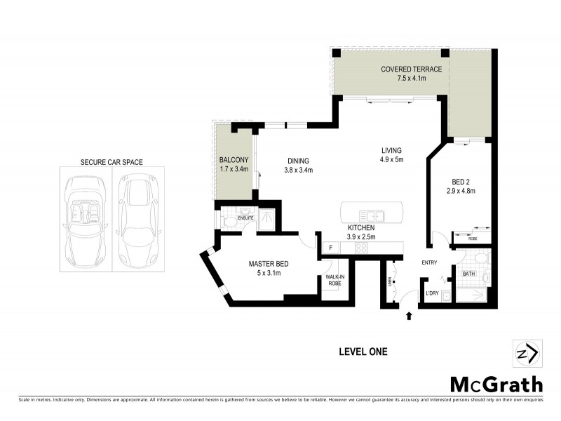 12/1623 Botany Road, Botany NSW 2019 Floorplan