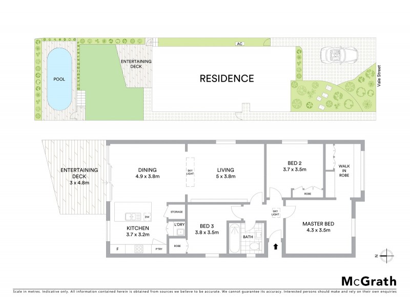 14 Vale Street, Clovelly NSW 2031 Floorplan