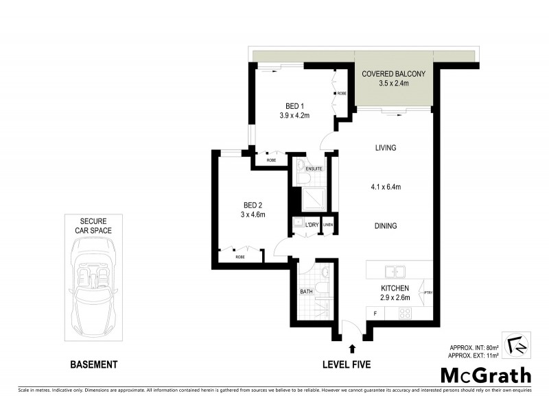 501A/18 Ebsworth Street, Zetland NSW 2017 Floorplan