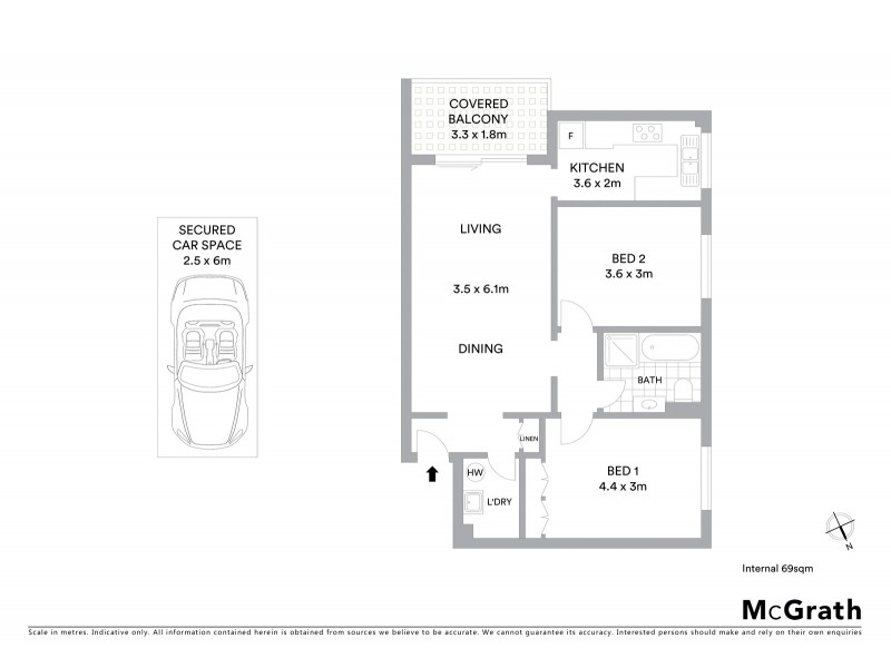 10/1 Pitt Street, Randwick NSW 2031 Floorplan