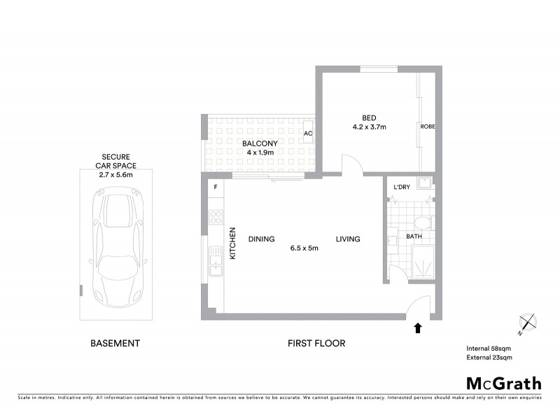 12/10 Duke Street, Kensington NSW 2033 Floorplan