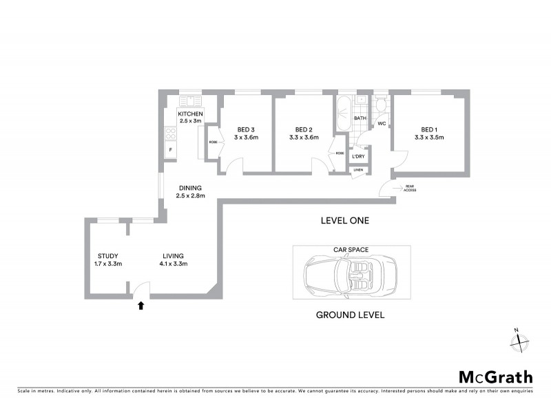 15/5 Samuel Terry Avenue, Kensington NSW 2033 Floorplan