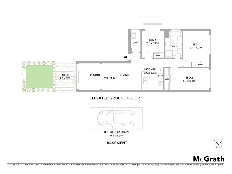 7/29 Simpson Street, Bondi NSW 2026 Floorplan