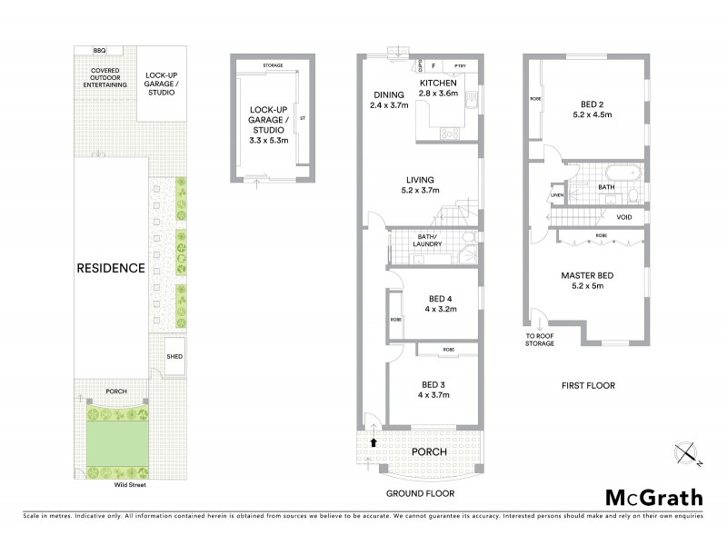 13 Wild Street, Maroubra NSW 2035 Floorplan