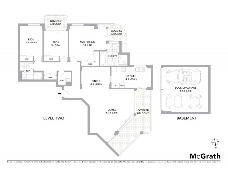 203/7 Black Lion Place, Kensington NSW 2033 Floorplan