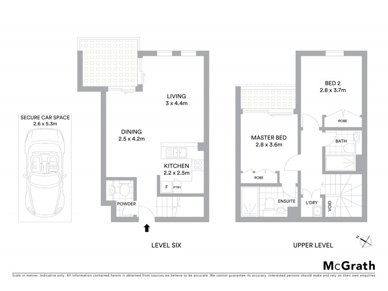 62/236 Pacific Highway, Crows Nest NSW 2065 Floorplan