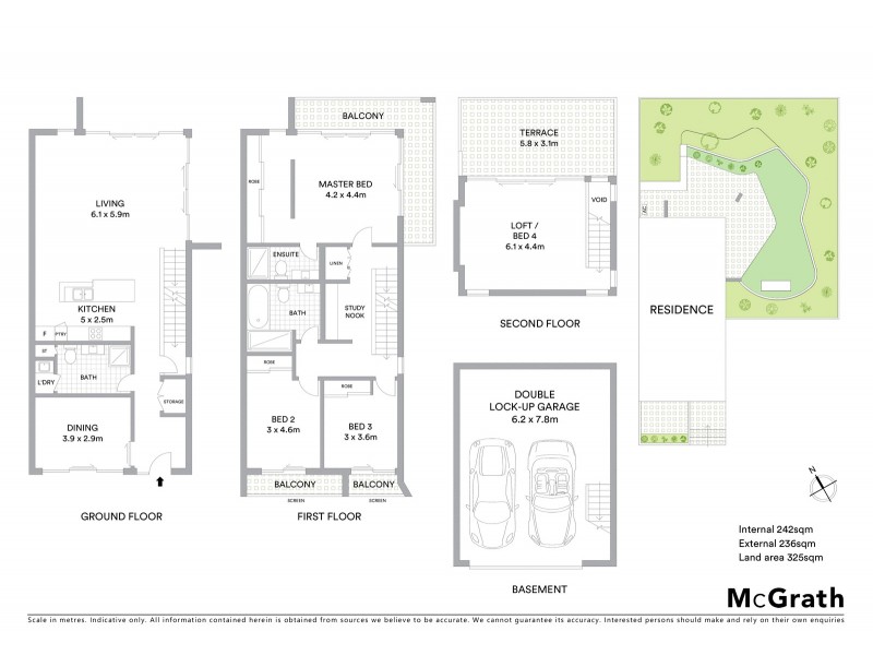 34 Florey Crescent, Little Bay NSW 2036 Floorplan