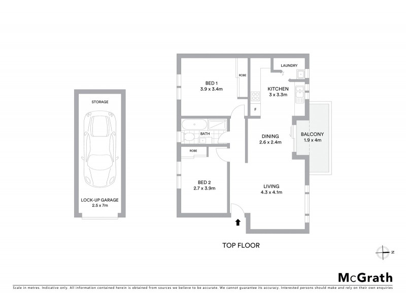11/25 Cook Street, Randwick NSW 2031 Floorplan