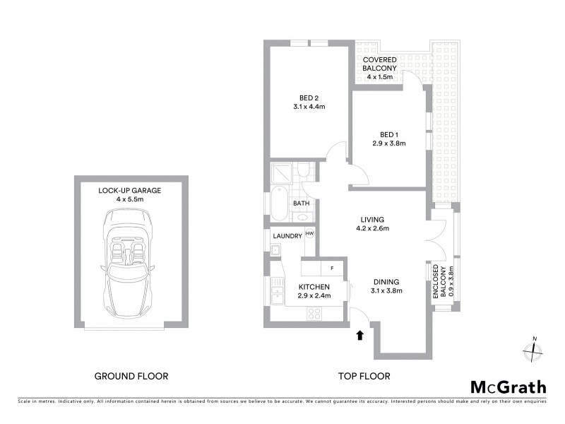 12/4 Coogee Bay Road, Randwick NSW 2031 Floorplan