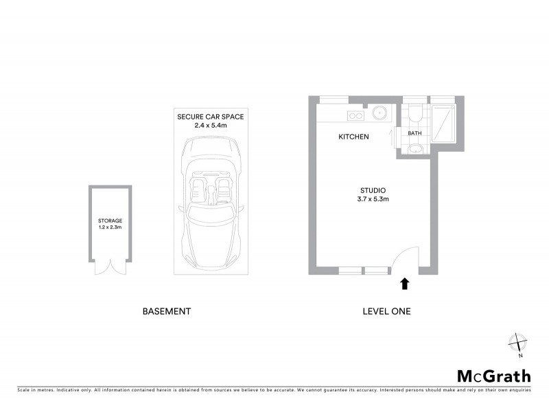 39/19 Forbes Street, Woolloomooloo NSW 2011 Floorplan