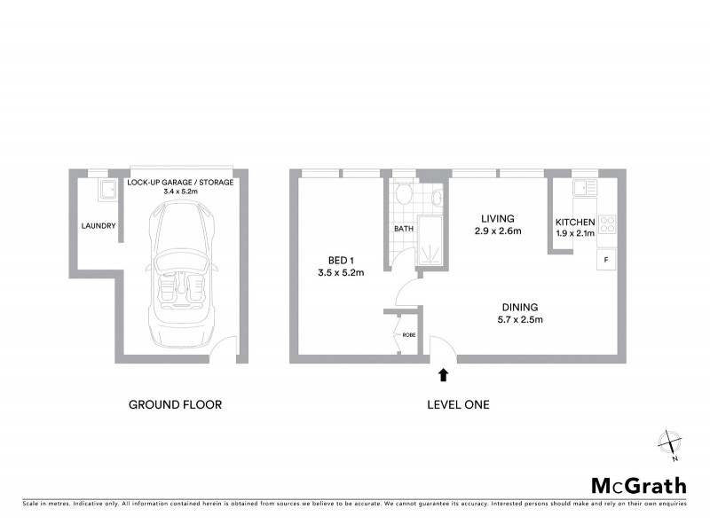2/10 Clifton Road, Clovelly NSW 2031 Floorplan