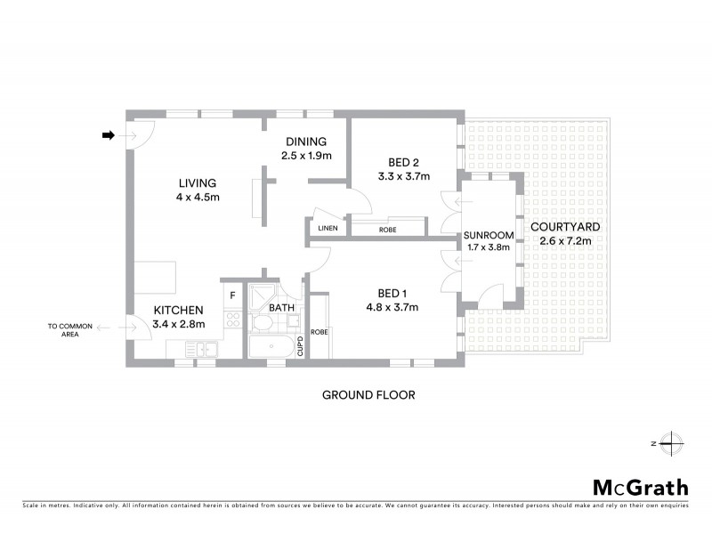 1/232 Maroubra Road, Maroubra NSW 2035 Floorplan