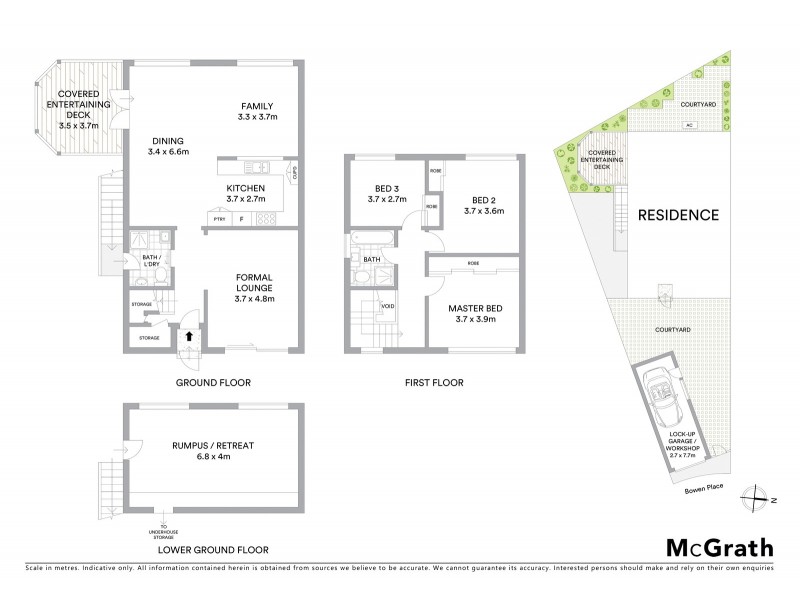 9 Bowen Place, Maroubra NSW 2035 Floorplan