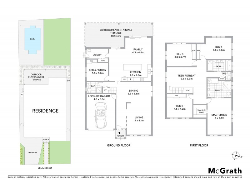 12 Mitchell Street, Chifley NSW 2036 Floorplan