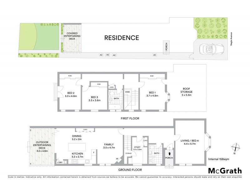 1 Nagle Avenue, Maroubra NSW 2035 Floorplan
