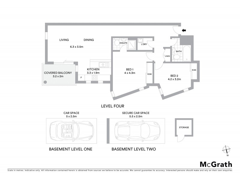 15/1 Boronia Street, Kensington NSW 2033 Floorplan