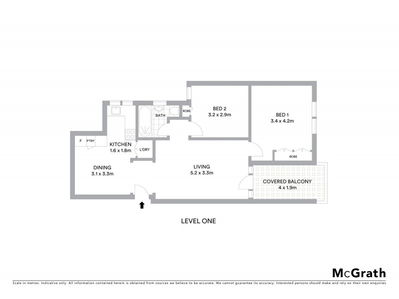 7/10 Moira Crescent, Randwick NSW 2031 Floorplan