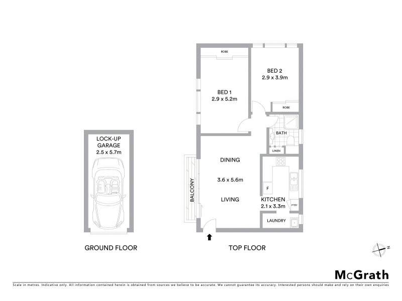12/20 Dutruc Street, Randwick NSW 2031 Floorplan