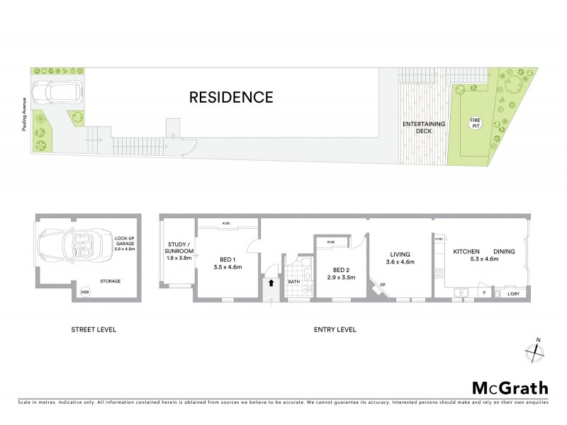 64 Pauling Avenue, Coogee NSW 2034 Floorplan