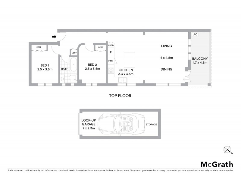 13/76 Birriga Road, Bellevue Hill NSW 2023 Floorplan