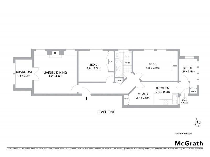 4/7 Mulwarree Avenue, Randwick NSW 2031 Floorplan