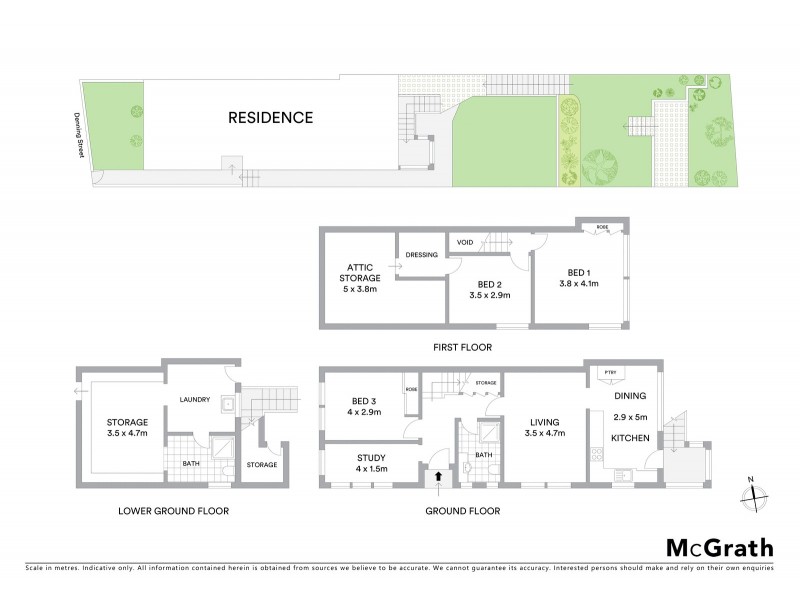 73 Denning Street, South Coogee NSW 2034 Floorplan