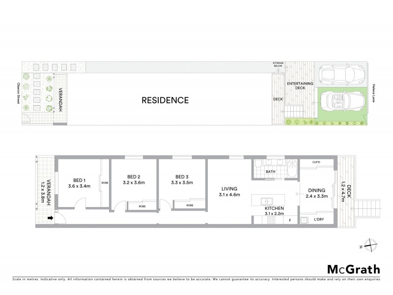 10A Oberon Street, Randwick NSW 2031 Floorplan