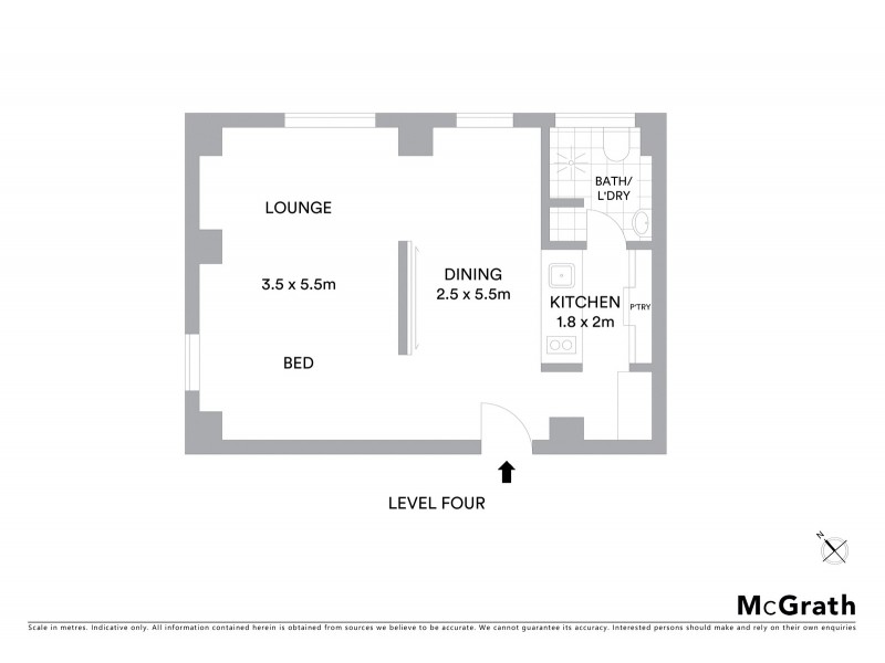 46/1 Beach Road, Bondi Beach NSW 2026 Floorplan
