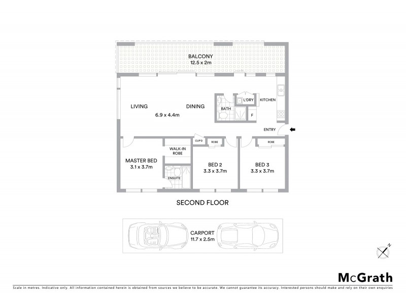 7/4 Holkham Avenue, Randwick NSW 2031 Floorplan
