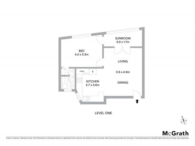 2/11 Havelock Avenue, Coogee NSW 2034 Floorplan