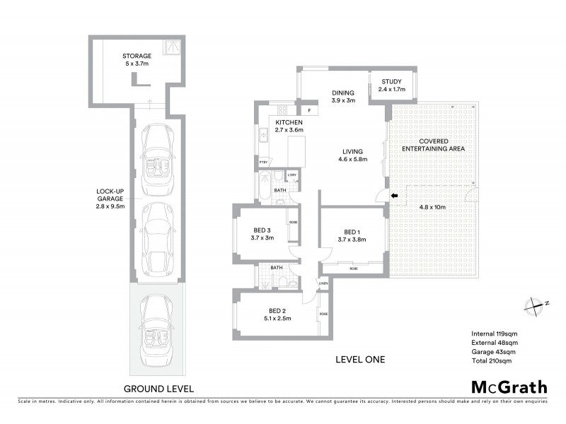 1/14 Campbell Street, Clovelly NSW 2031 Floorplan