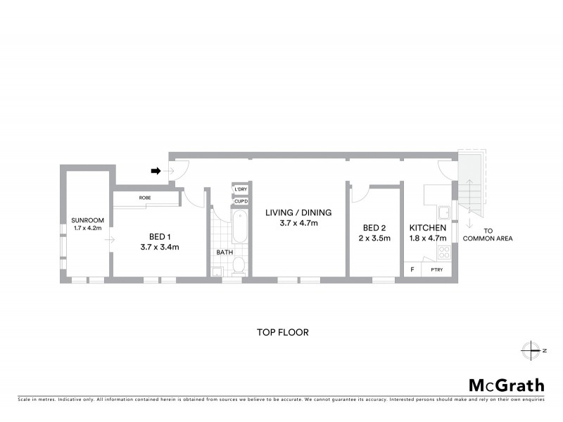4/2 Ravenswood Avenue, Randwick NSW 2031 Floorplan