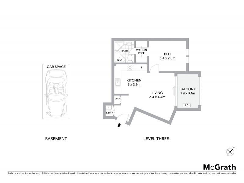 317/34 Alison Road, Randwick NSW 2031 Floorplan