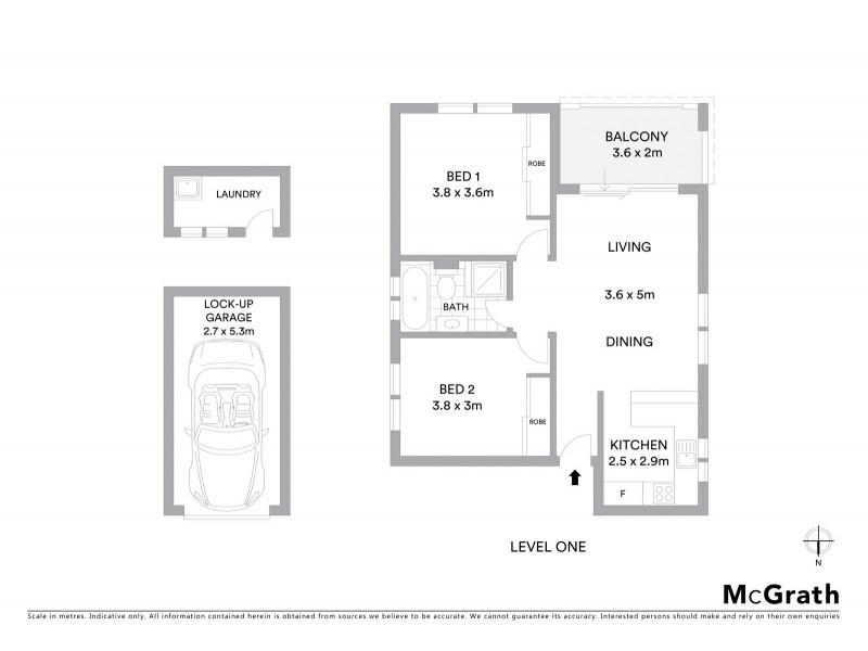 3/4 Burton Street, Randwick NSW 2031 Floorplan