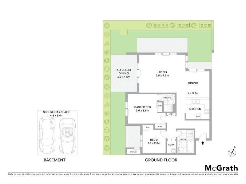 1/25 Chelmsford Avenue, Botany NSW 2019 Floorplan