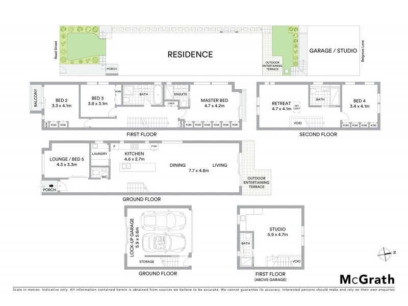 62 Read Street, Bronte NSW 2024 Floorplan