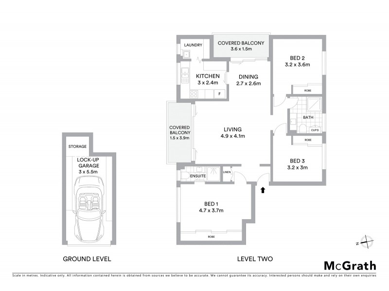 3/18 Wellington Street, Bondi NSW 2026 Floorplan