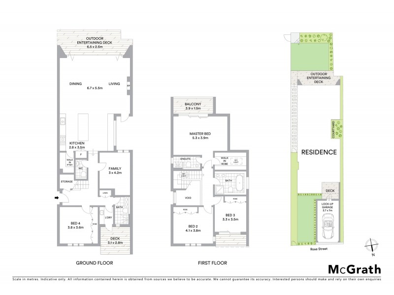 9 Rose Street, Bronte NSW 2024 Floorplan