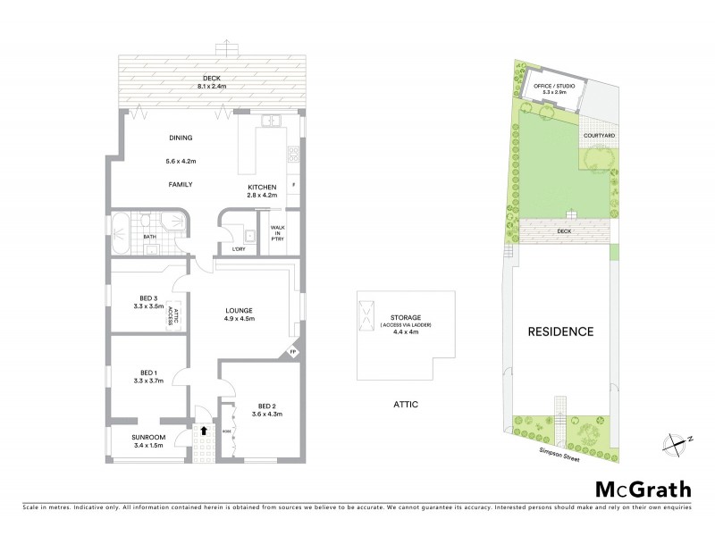 11 Simpson Street, Bondi Beach NSW 2026 Floorplan