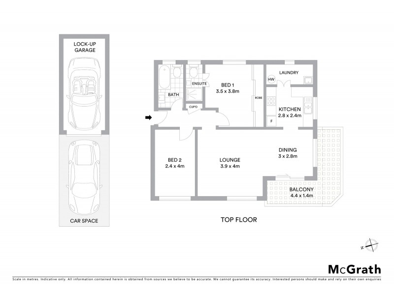 5/26 Duke Street, Kensington NSW 2033 Floorplan