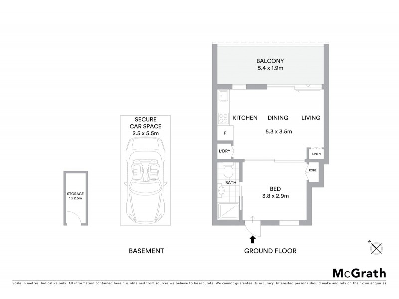 5/79 Arden Street, Coogee NSW 2034 Floorplan