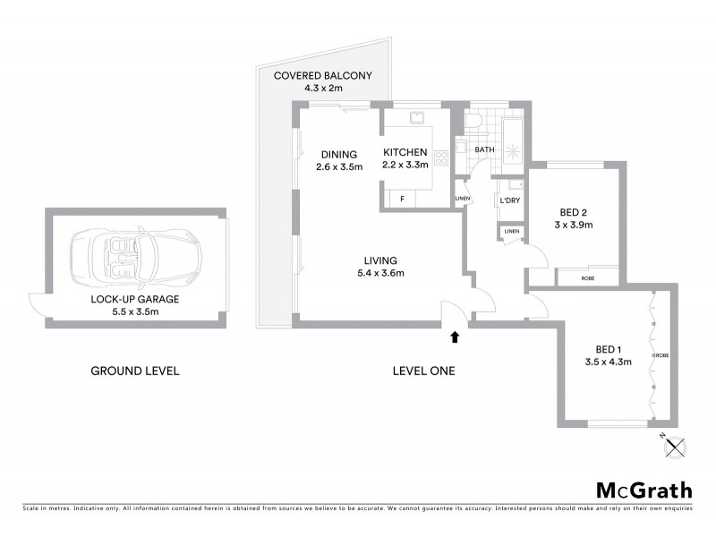 4/459 Old South Head Road, Rose Bay NSW 2029 Floorplan