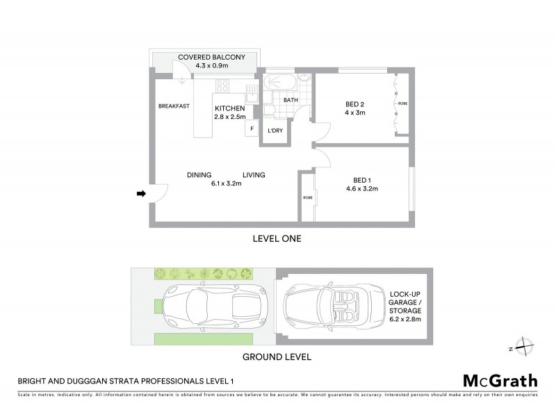 3/21 Palmerston Avenue, Bronte NSW 2024 Floorplan