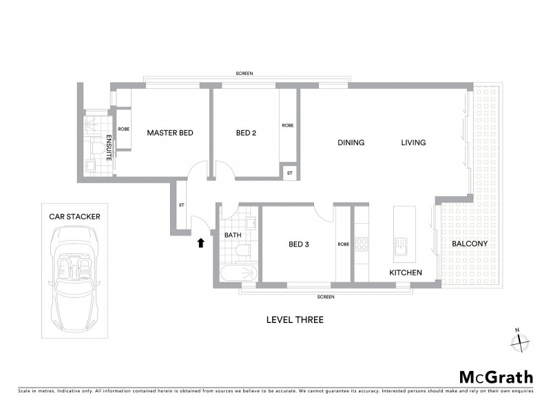 7/137 Carrington Road, Coogee NSW 2034 Floorplan