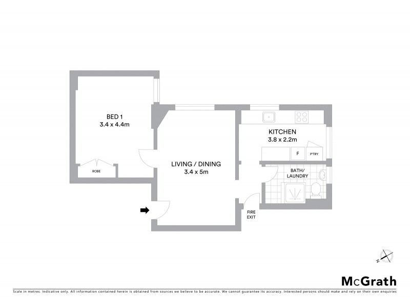 23/5 Samuel Terry Avenue, Kensington NSW 2033 Floorplan