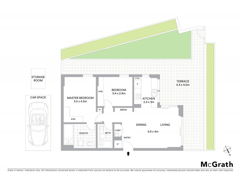 7/33 Harvey Street, Little Bay NSW 2036 Floorplan